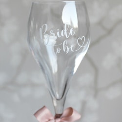 Champagneglas Bride To Be