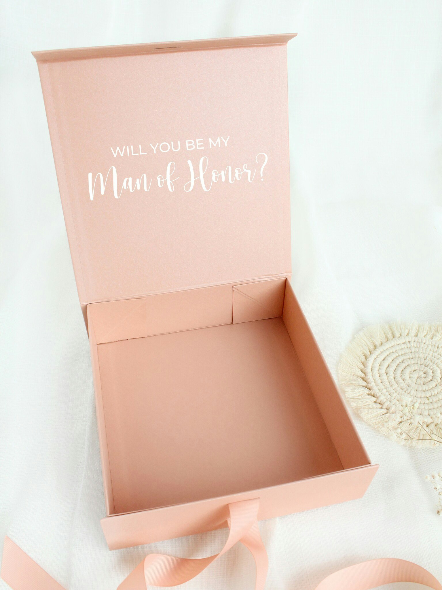 Presentbox Man of Honor Proposal