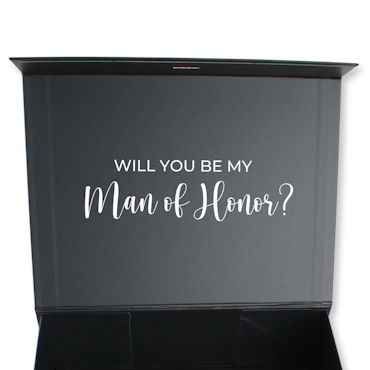 Presentbox Man of Honor Proposal