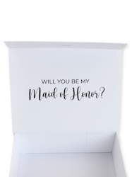 Presentbox Maid of Honor Proposal
