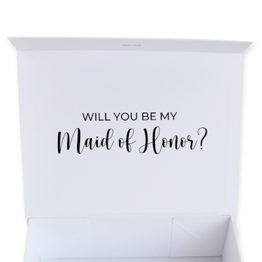 Presentbox Maid of Honor Proposal