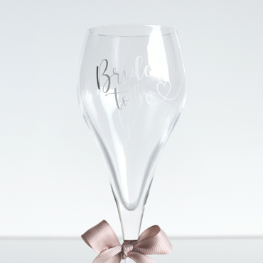 Champagneglas Bride To Be