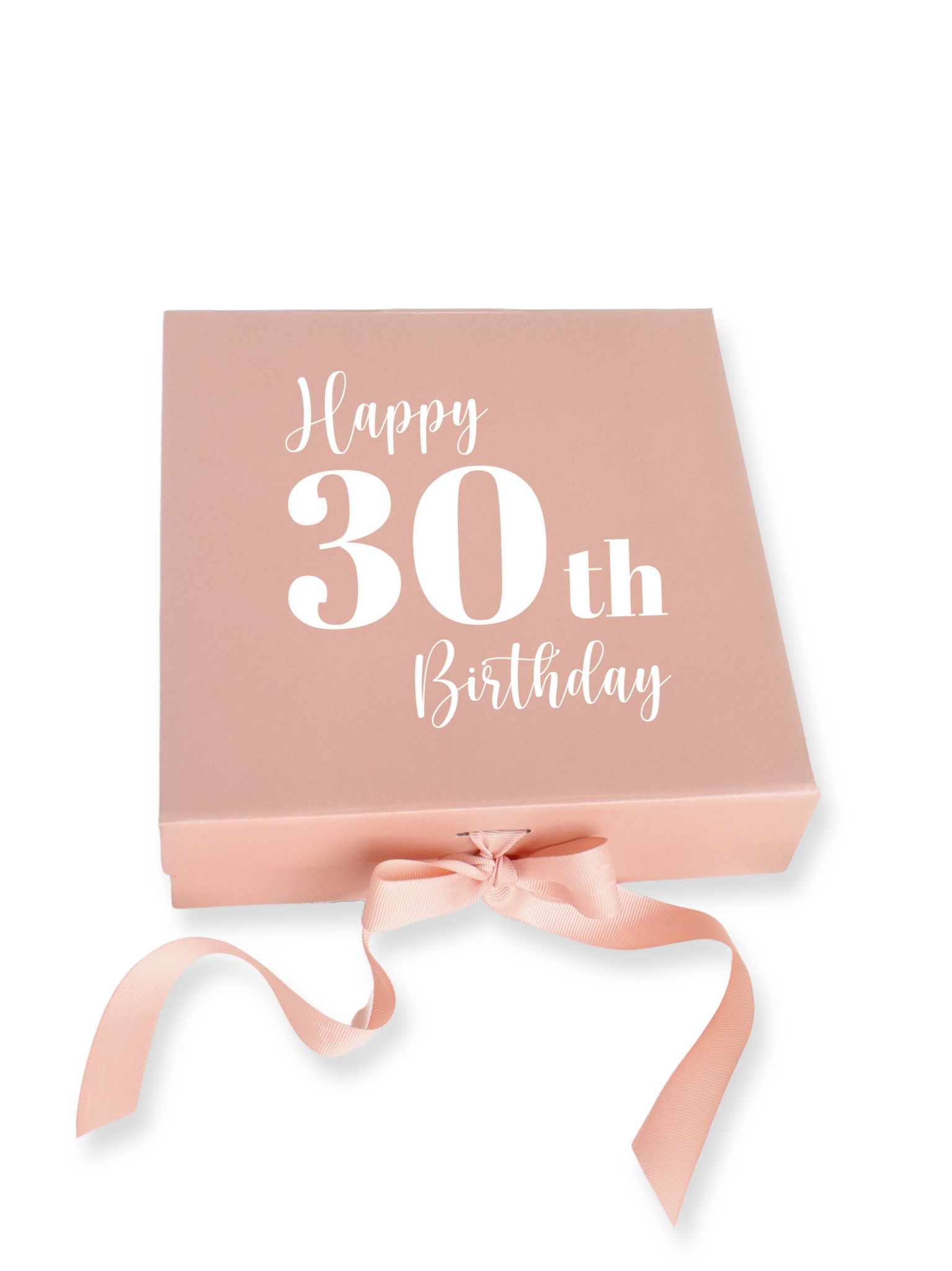 Presentbox Happy Birthday Number, Rosé