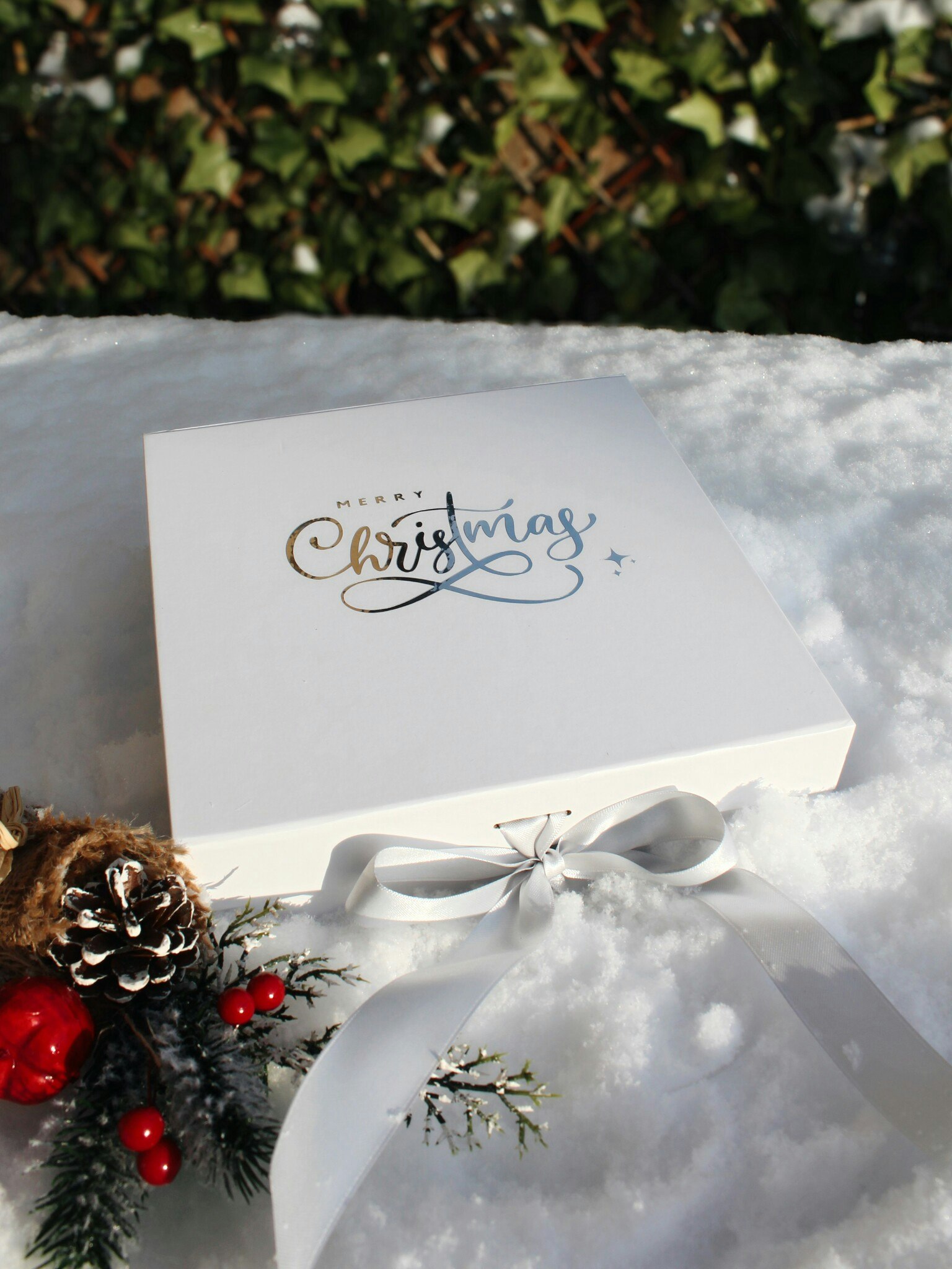 Presentbox Merry Christmas