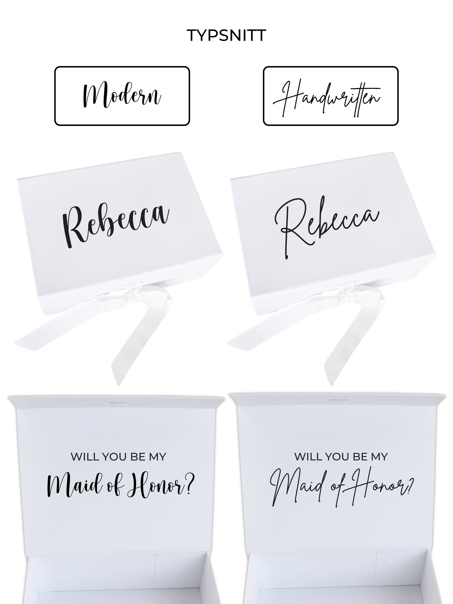 Presentbox Maid of Honor Proposal