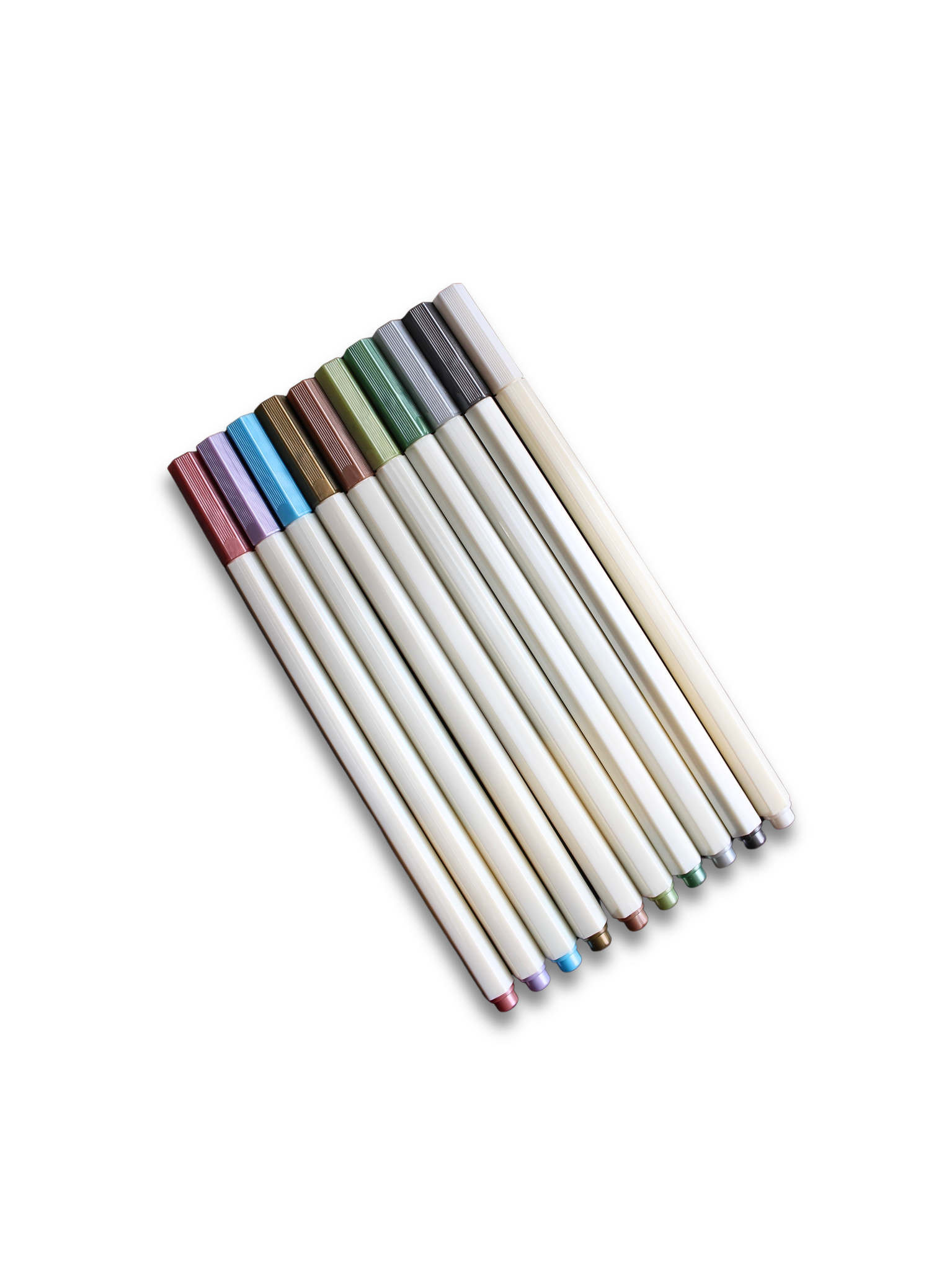 Metallicpennor, 10-pack
