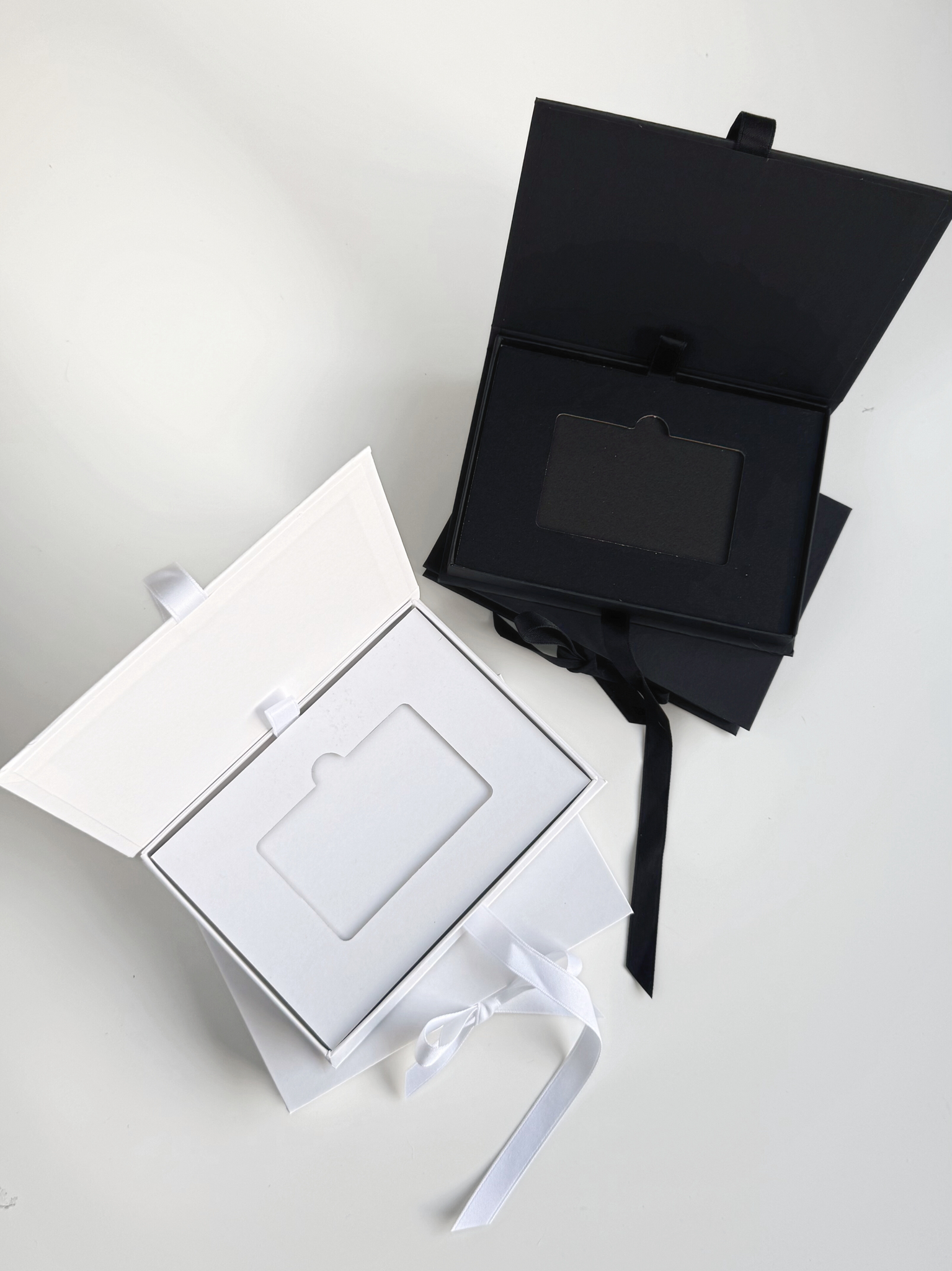 Presentbox för presentkort, Vit