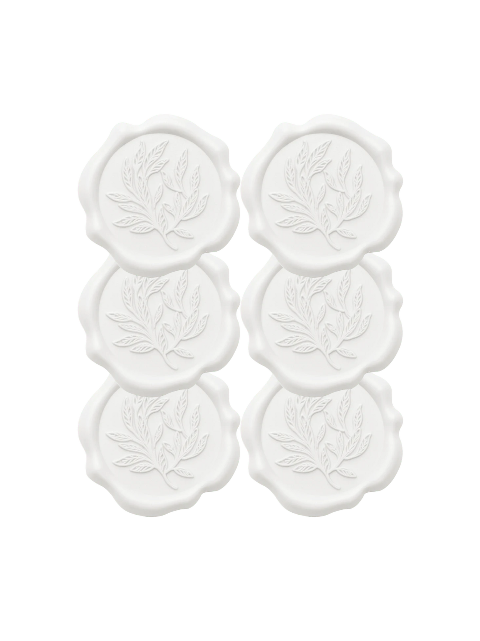Vaxsigill 6-pack, Vit