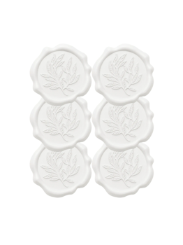 Vaxsigill 6-pack, Vit