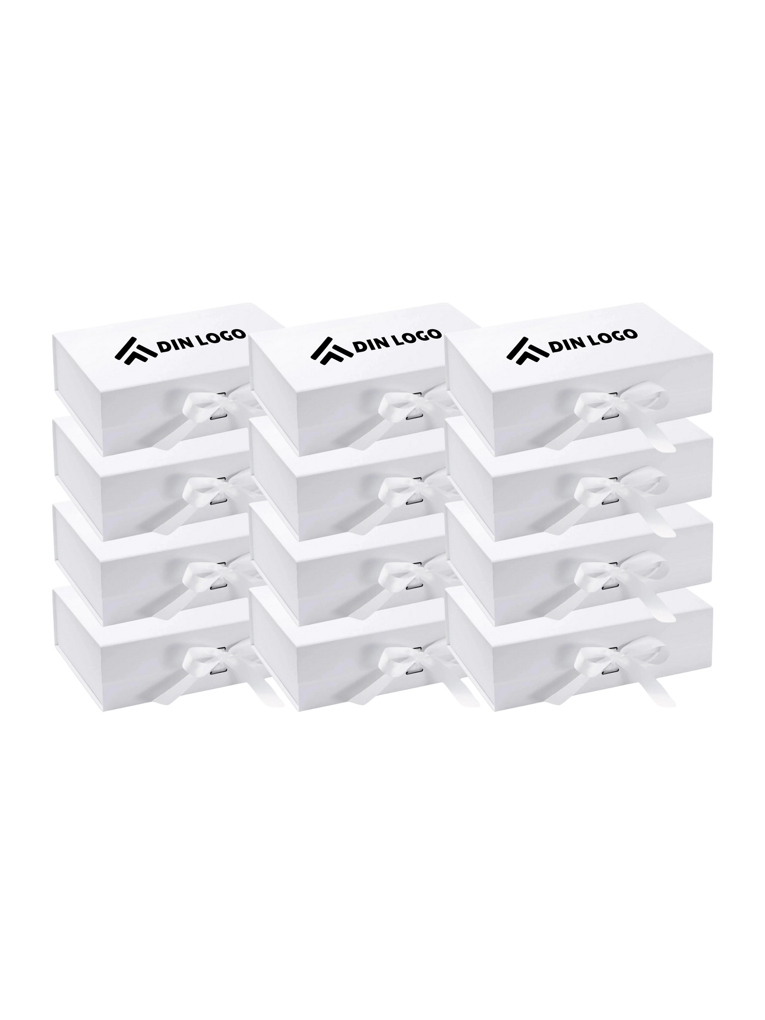 Företagsboxar Flerpack, Vit