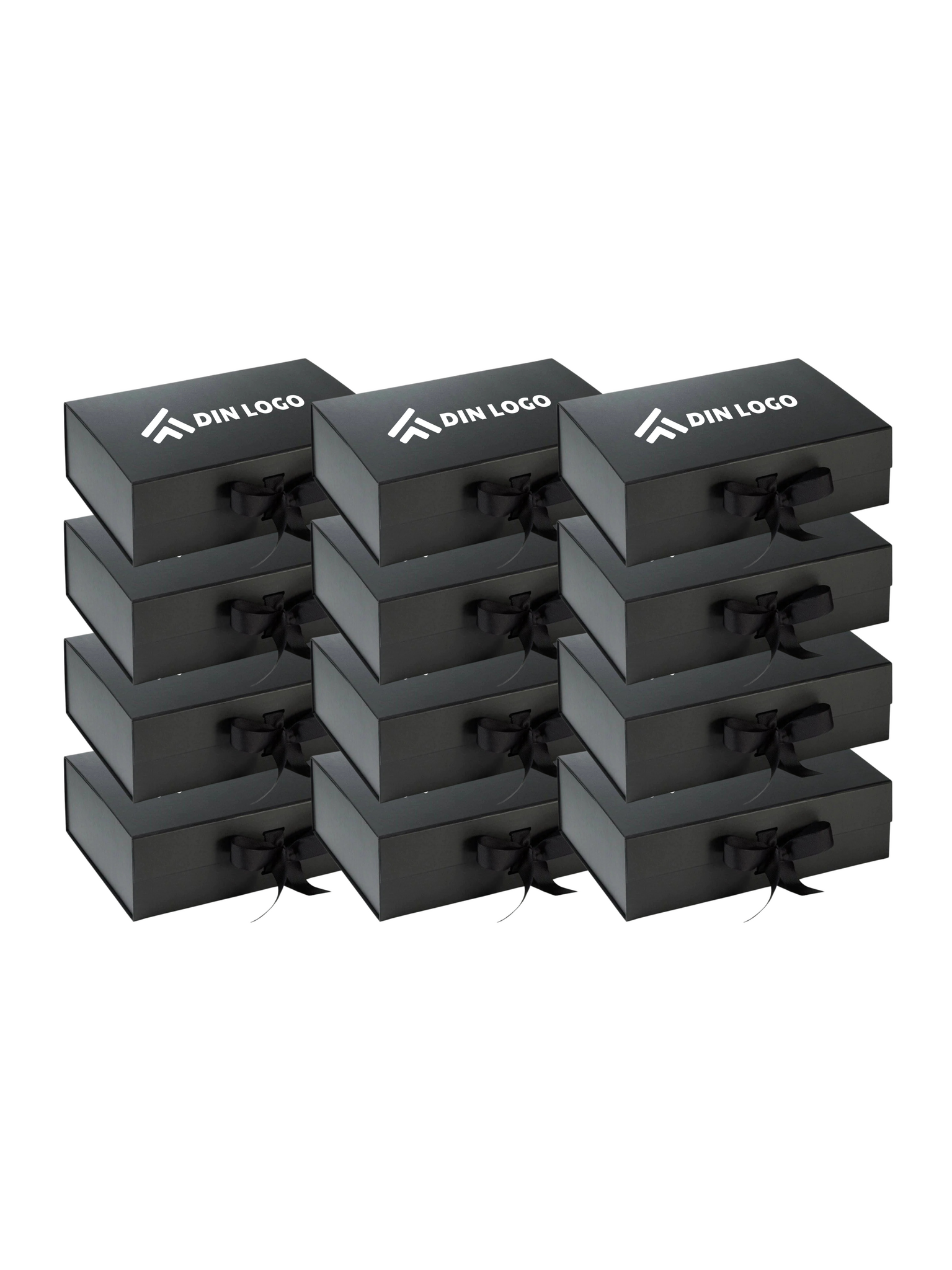 Företagsboxar Flerpack, Svart