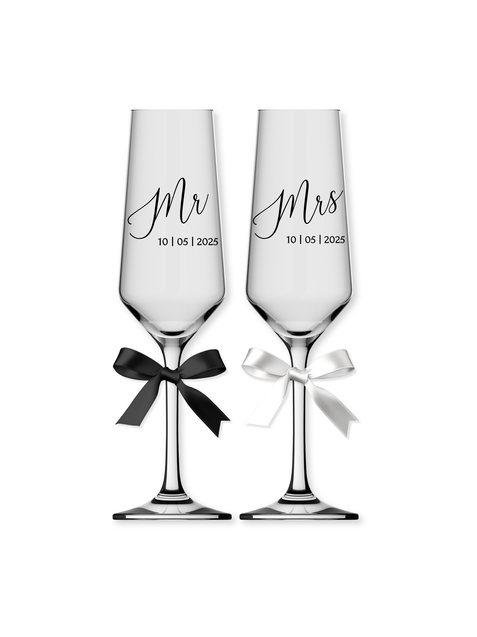Champagneglas, Mr & Mrs