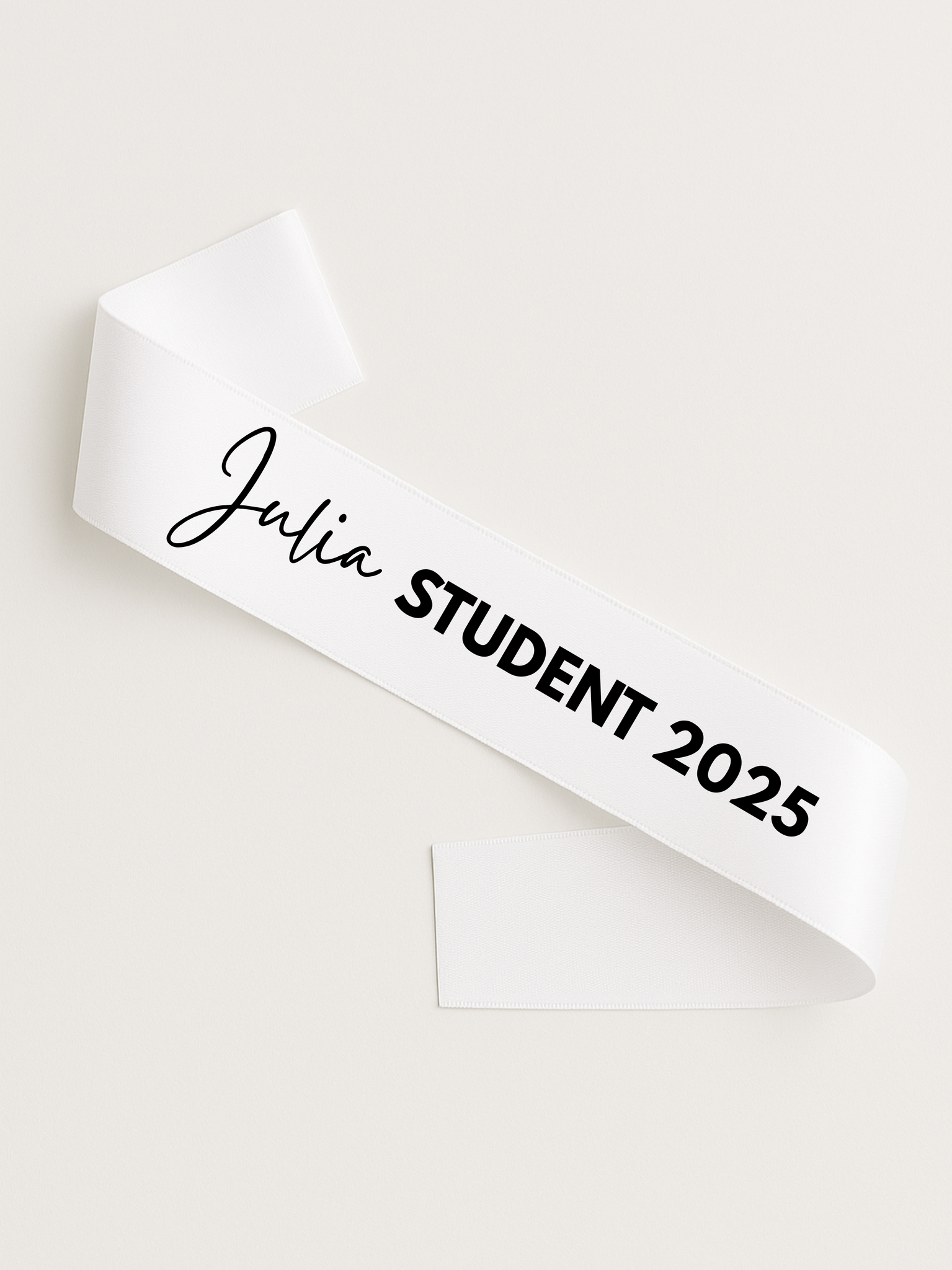 Ordensband namntryck, Student 2025