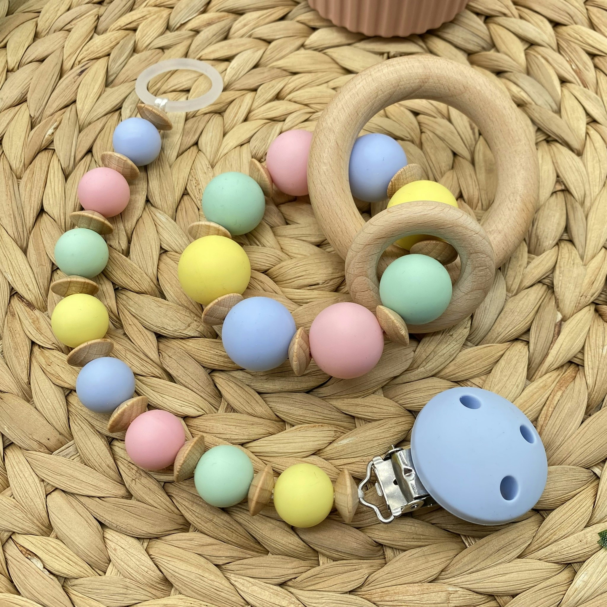 Pärlpaket Easter Colors 17-pack