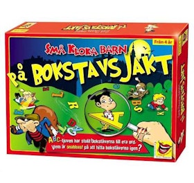 SMÅ KLOKA BARN PÅ BOKSTAVSJAKT