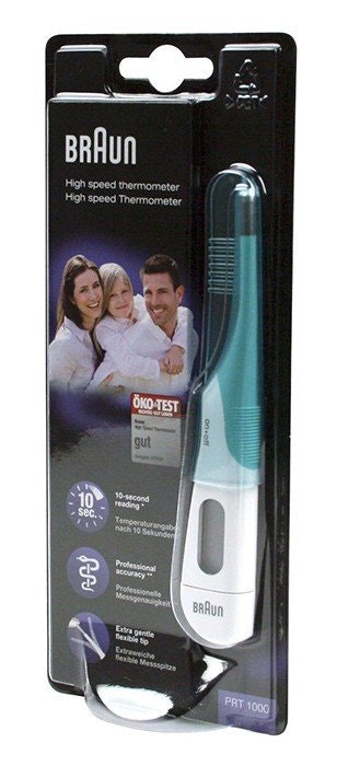 Braun High Speed Thermometer PRT 1000 Skönhet & Hälsa Braun High Speed Thermometer PRT 1000 Skönhet & Hälsa