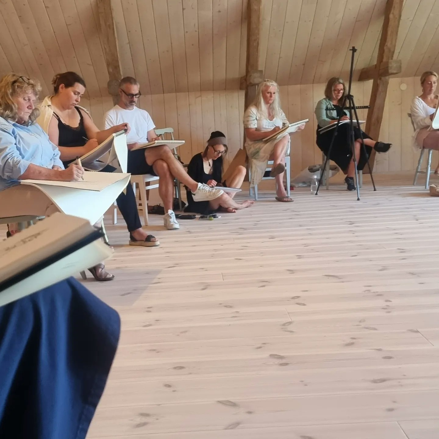Kroki Självstudier 20 juli - Sofiero Gård