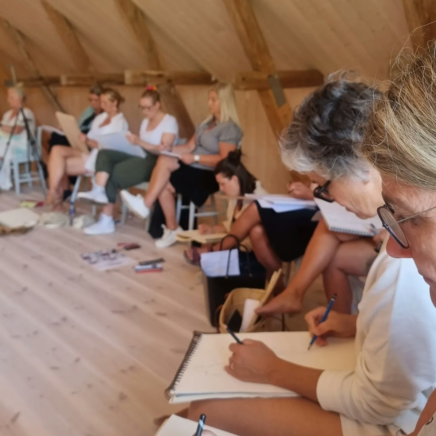 Kroki Självstudier 20 juli - Sofiero Gård