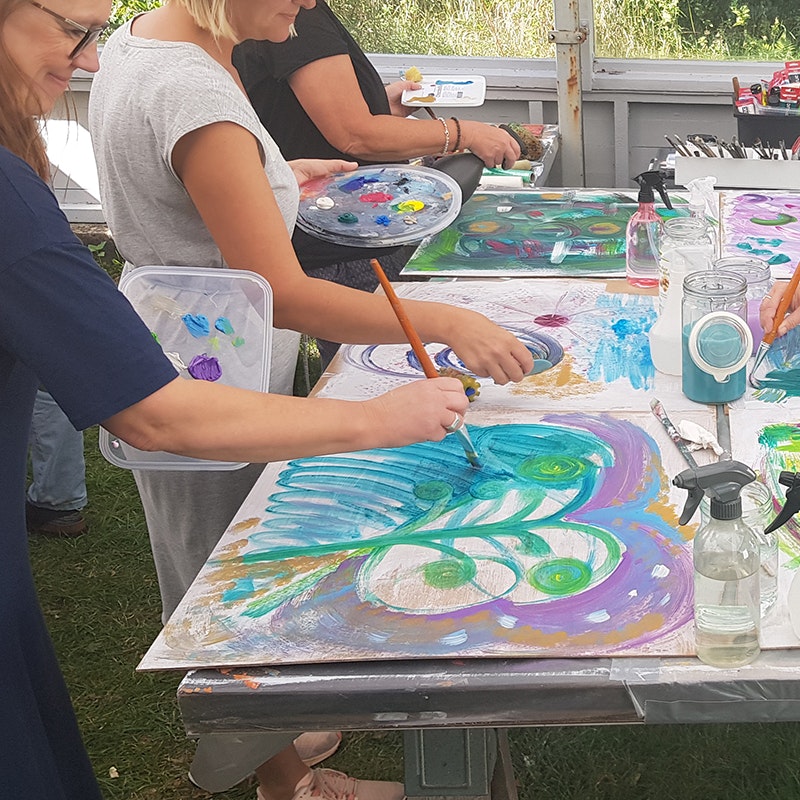 ArtCamp á la Skaparbubblan 2.0