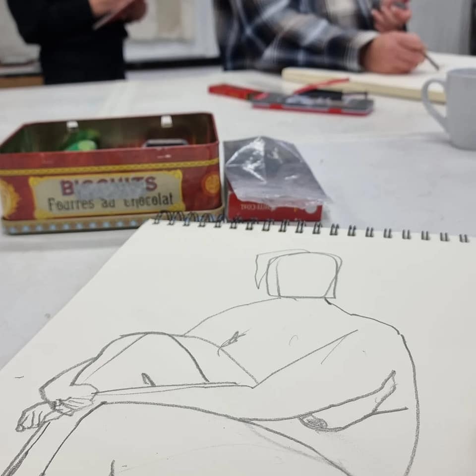 Kroki Självstudier 22 sept