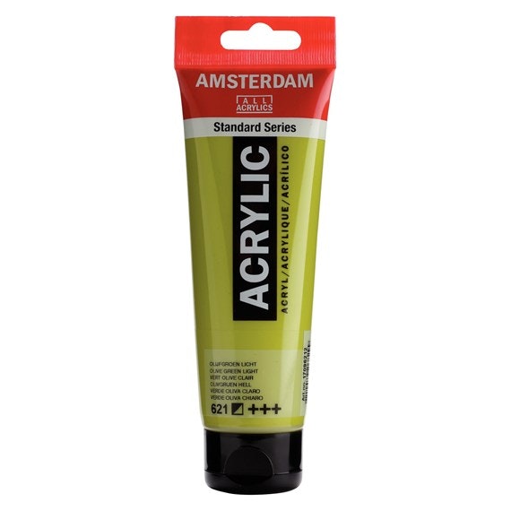 Olive Green Light 621 - Amsterdam Akrylfärg 120 ml