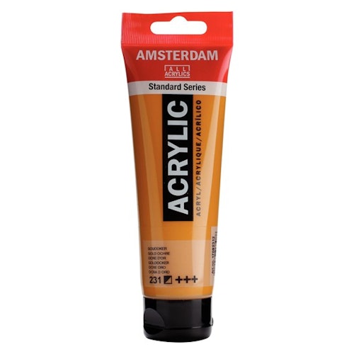 Gold ochre 231 - Amsterdam Akrylfärg 120 ml