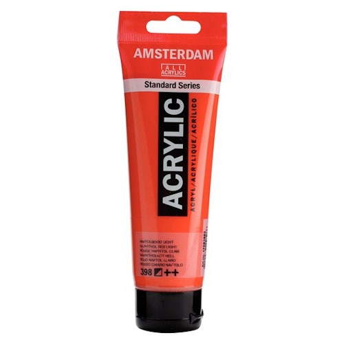 Naphthol red light 398 - Amsterdam Akrylfärg 120 ml