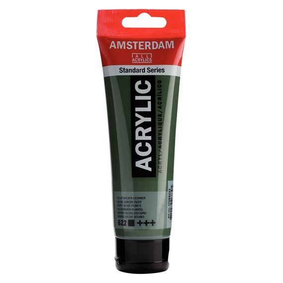 Olive green deep 622 - Amsterdam Akrylfärg 120 ml
