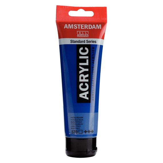 Phthalo blue 570 - Amsterdam Akrylfärg 120 ml