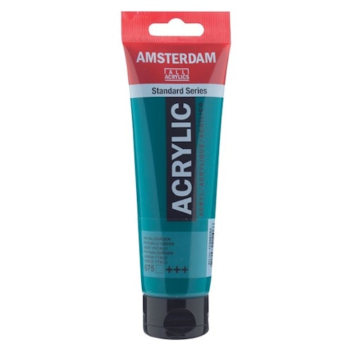 Phthalo green 675 - Amsterdam Akrylfärg 120 ml