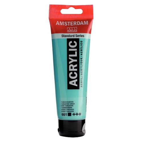 Turquoise green 661 - Amsterdam Akrylfärg 120 ml