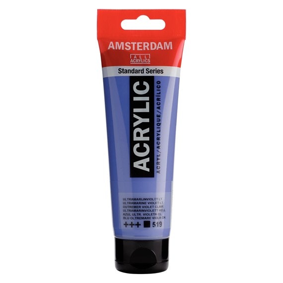 Ultramarine violet light 519 - Amsterdam Akrylfärg 120 ml