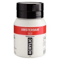 Titanium White 105 - Amsterdam Akrylfärg 500 ml