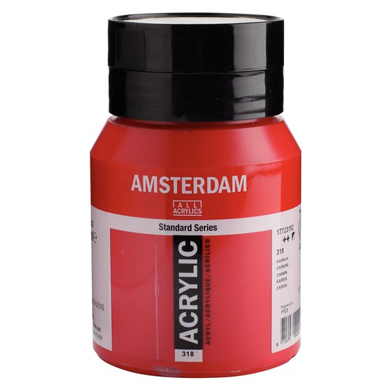 Carmine 318 - Amsterdam Akrylfärg 500 ml