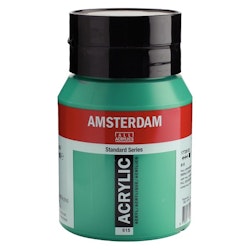 Emerald green 615 - Amsterdam Akrylfärg 500 ml