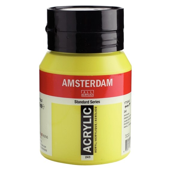 Greenish yellow 243 - Amsterdam Akrylfärg 500 ml