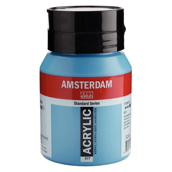 King's blue 517 - Amsterdam Akrylfärg 500 ml