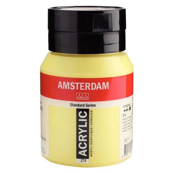 Nickel titanium yellow 274 - Amsterdam Akrylfärg 500 ml