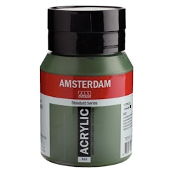 Olive green deep 622 - Amsterdam Akrylfärg 500 ml