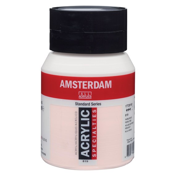 Pearl red 819 - Amsterdam Akrylfärg 500 ml