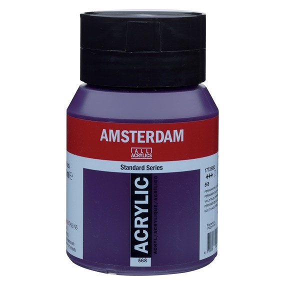 Permanent blue violet 568 - Amsterdam Akrylfärg 500 ml