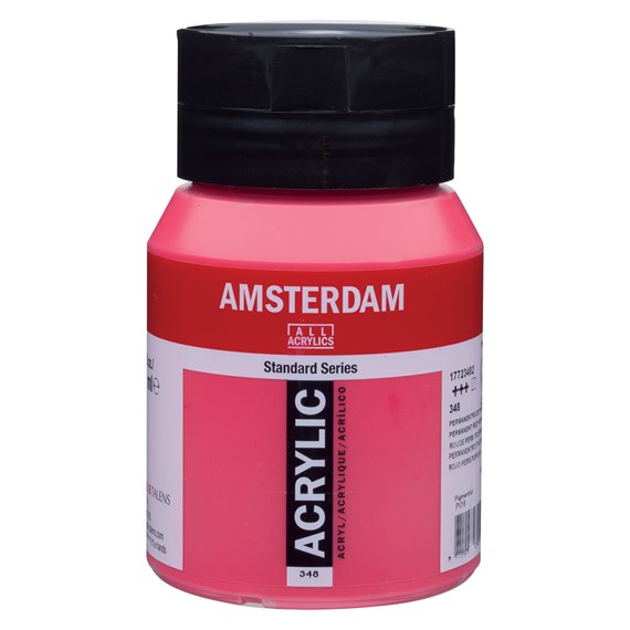 Permanent red purple 348 - Amsterdam Akrylfärg 500 ml