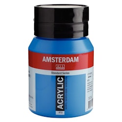 Primary cyan 572 - Amsterdam Akrylfärg 500 ml