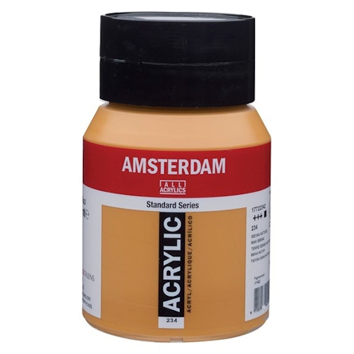 Raw sienna 234 - Amsterdam Akrylfärg 500 ml