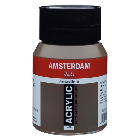 Raw umber 408 - Amsterdam Akrylfärg 500 ml