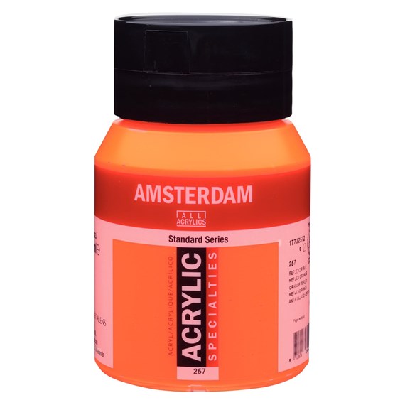 Reflex orange 257 - Amsterdam Akrylfärg 500 ml