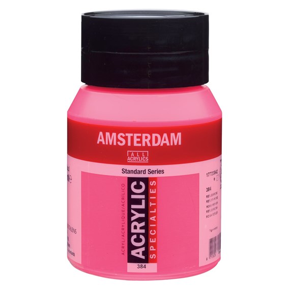 Reflex rose 384 - Amsterdam Akrylfärg 500 ml