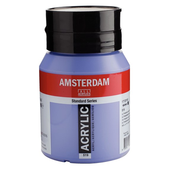 Ultramarine violet light 519 - Amsterdam Akrylfärg 500 ml