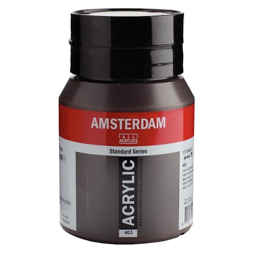 Vandyke brown 403 - Amsterdam Akrylfärg 500 ml