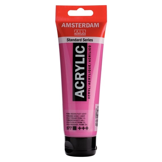 Permanent red violet light 577 - Amsterdam Akrylfärg 120 ml